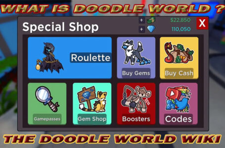 A Sneak Peek at How You Can Get Free Gems & Cash in the Doodle World Wiki